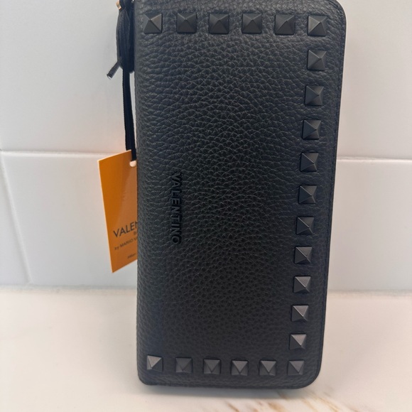 Valentino By Mario Valentino Handbags - Valentino By Mario Valentino Black Wallet with Studs